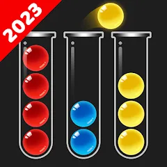 ボールソートパズル - カラーゲーム