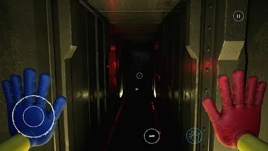 Abandoned Factory Corridor in Poppy Playtime