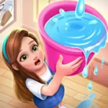 Doll House Cleaning Game