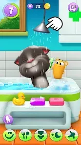 My Talking Tom 2: Tom relaxing